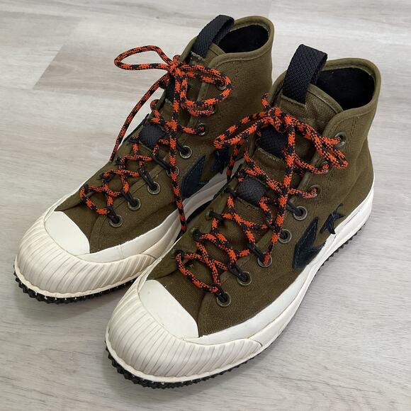 Converse Bosey MC High Top Water Repellent Olive Mens size 7 main image 8